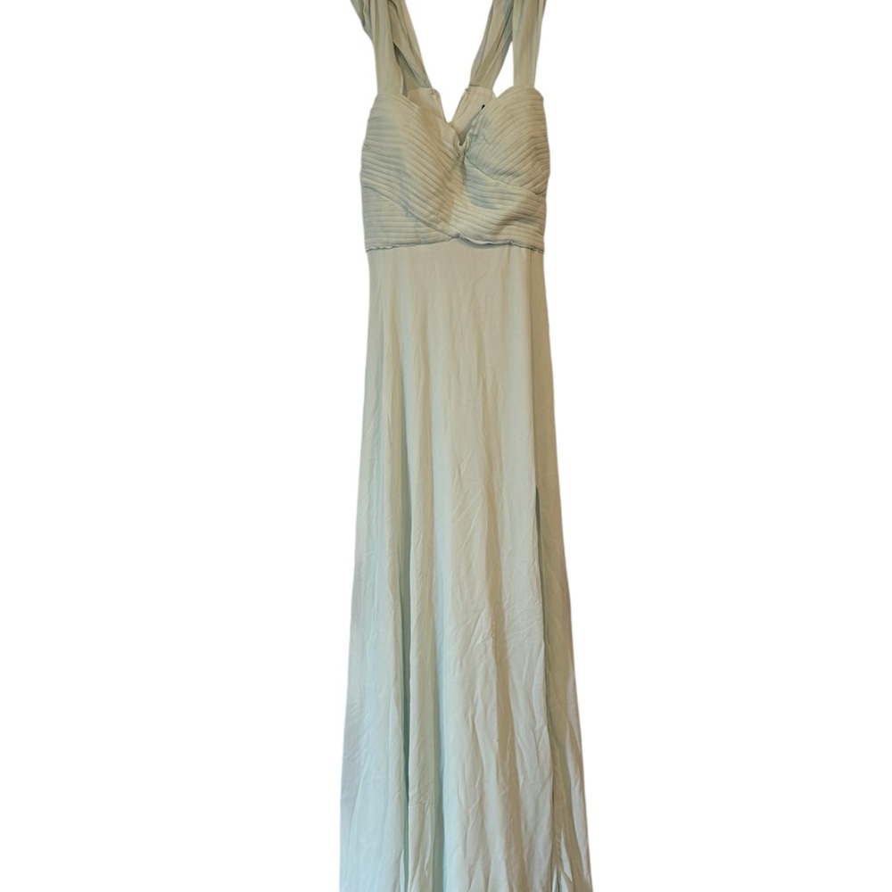 Sequin Hearts Strapless Cream Dress